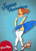 Pin-up p&eacute;tillante pour un anniversaire chic